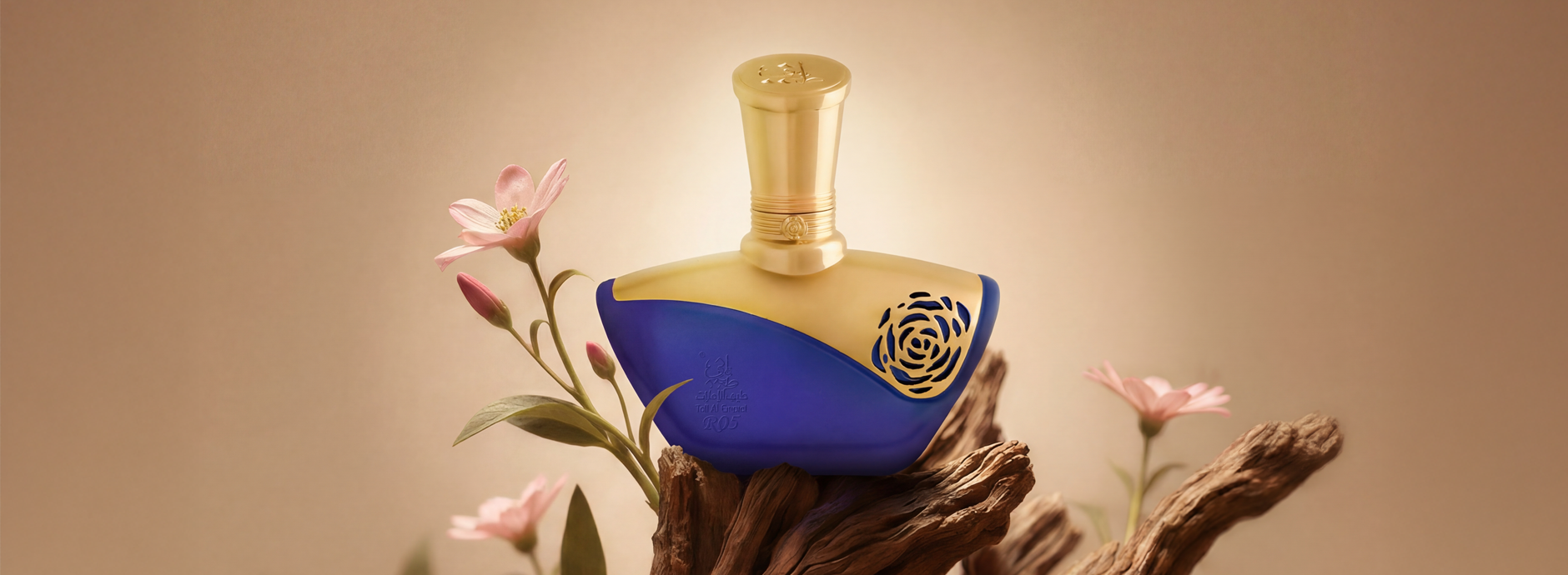 Romance Collection Perfume With Flowers, Soft Lily Iris Musk Harmony